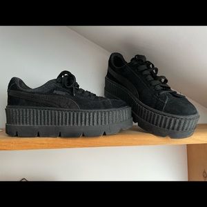PUMA X FENTY VELVET CREEPER PLATFORMS